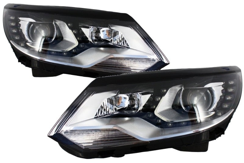Scheinwerfer LED DRL für VW Tiguan MK I Facelift 2012-2015 OEM Xenon Design CarPartsTuning