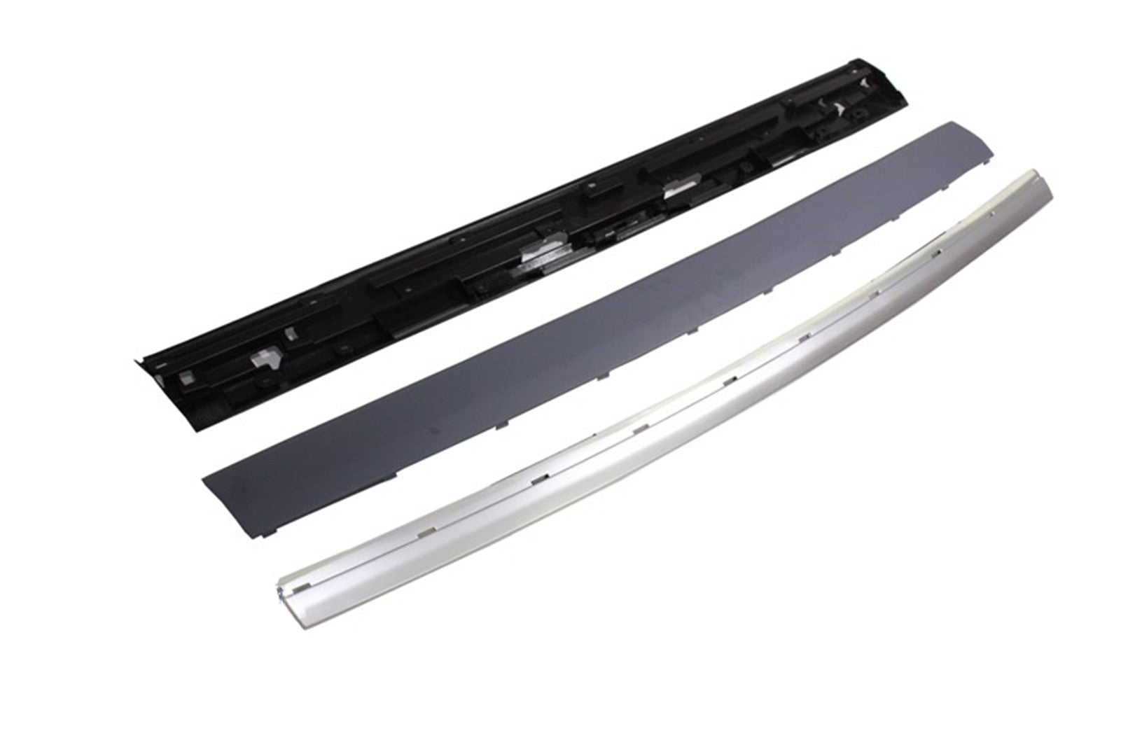 Kofferraum Heckklappe Konversion Kit Silber Titan für Sport L320 05-11 2012 Facelift CarPartsTuning