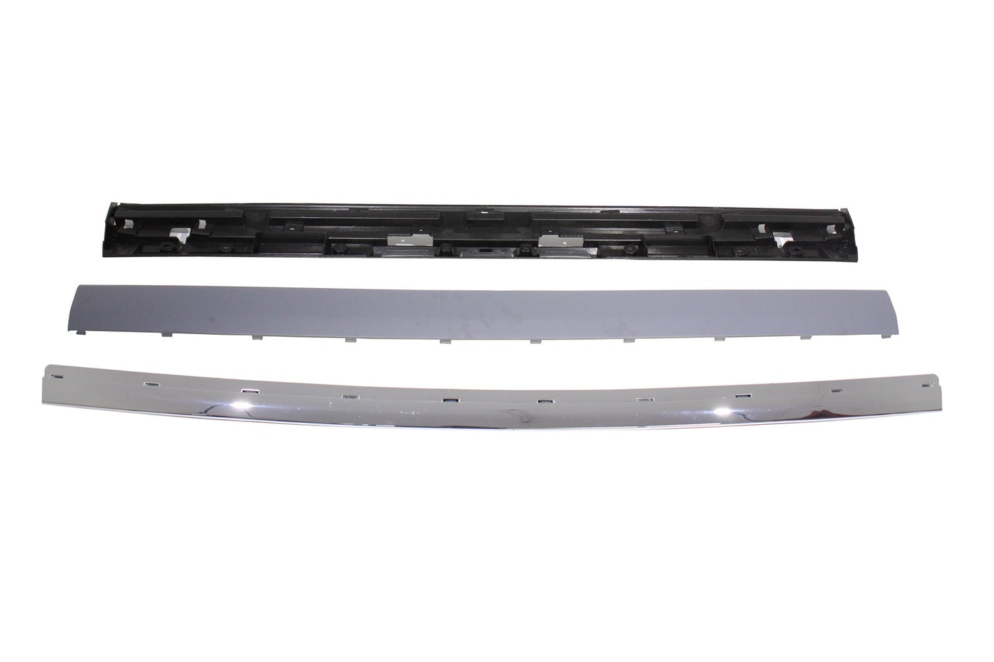 Hinterer Kofferraum Heckklappe Chrom für Sport L320 2005-2011 Facelift Autobiography Look CarPartsTuning