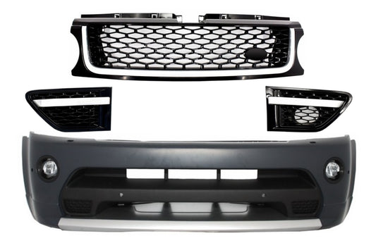 Frontstoßstange für Sport L320 09-13 Autobiography Look Gitter Versammlung Alle Schwarz CarPartsTuning