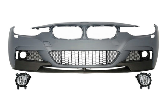 Frontstoßstange Nebellichter Spoiler für BMW 3er F30 F31 2011+ M Sport Look CarPartsTuning