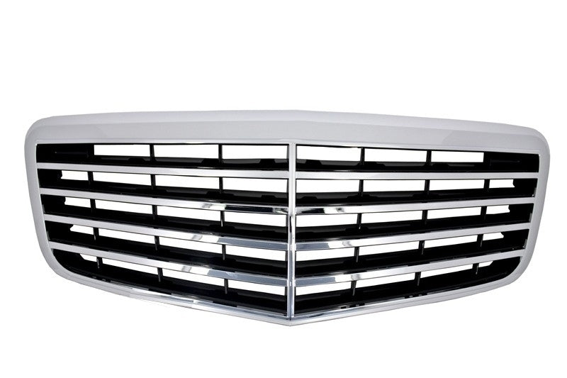 Stoßstange für Mercedes W211 E-Klasse 02-09 Facelift Frontgrill Nebelscheinwerfer CarPartsTuning