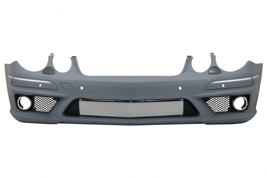 Bodykit für Mercedes E-Klasse W211 02-09 Stoßstange Grill Seitenschweller E63 Look CarPartsTuning