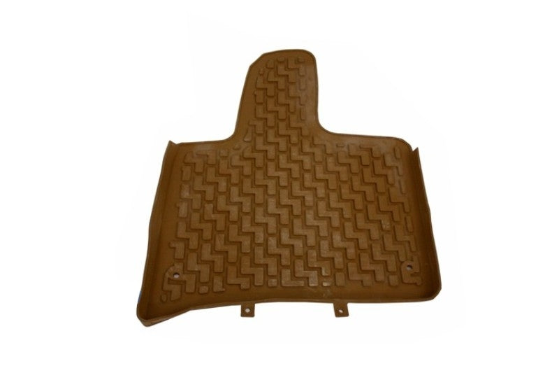 Fußmatten Gummi für Audi Q7 4L 2006-2015 5/7 Sitze Sandbraun CarPartsTuning