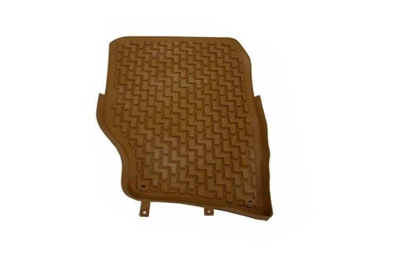 Fußmatten Gummi für Audi Q7 4L 2006-2015 5/7 Sitze Sandbraun CarPartsTuning