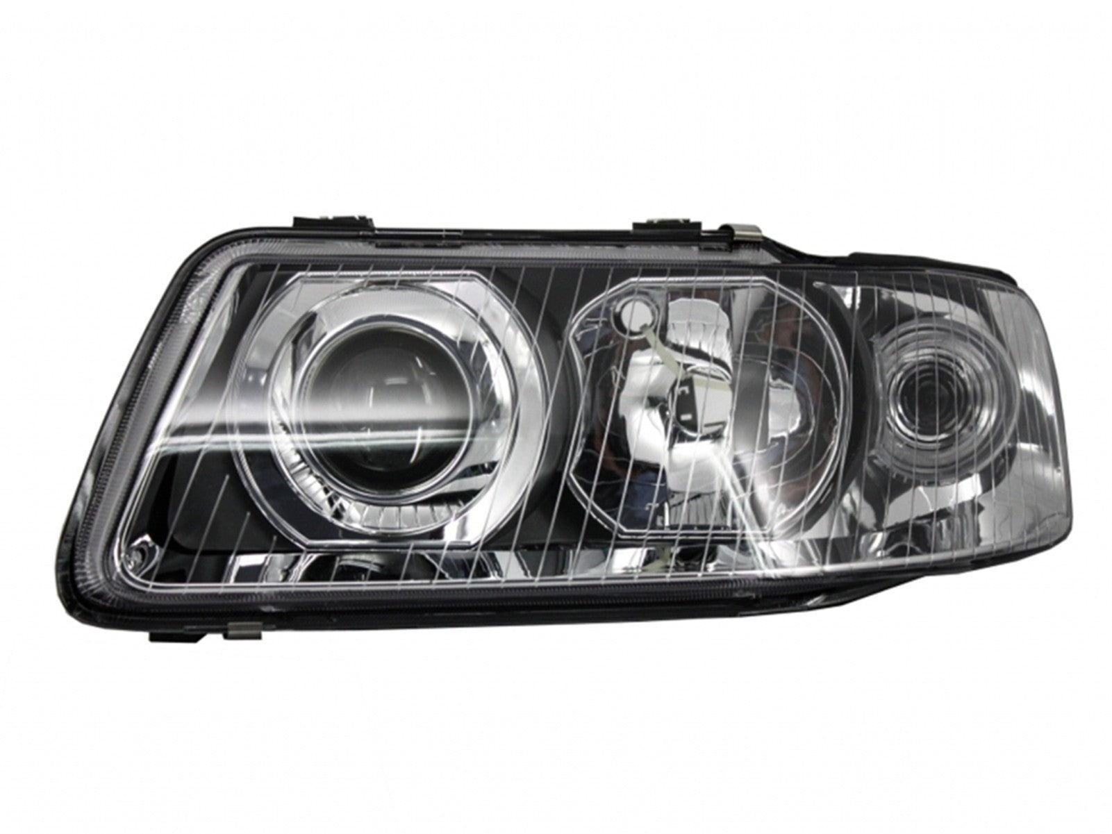 Ersatz-Scheinwerfer für die linke Seite, Chrom, für Audi A3 8L 2000–2003 Carpartstuning Austria