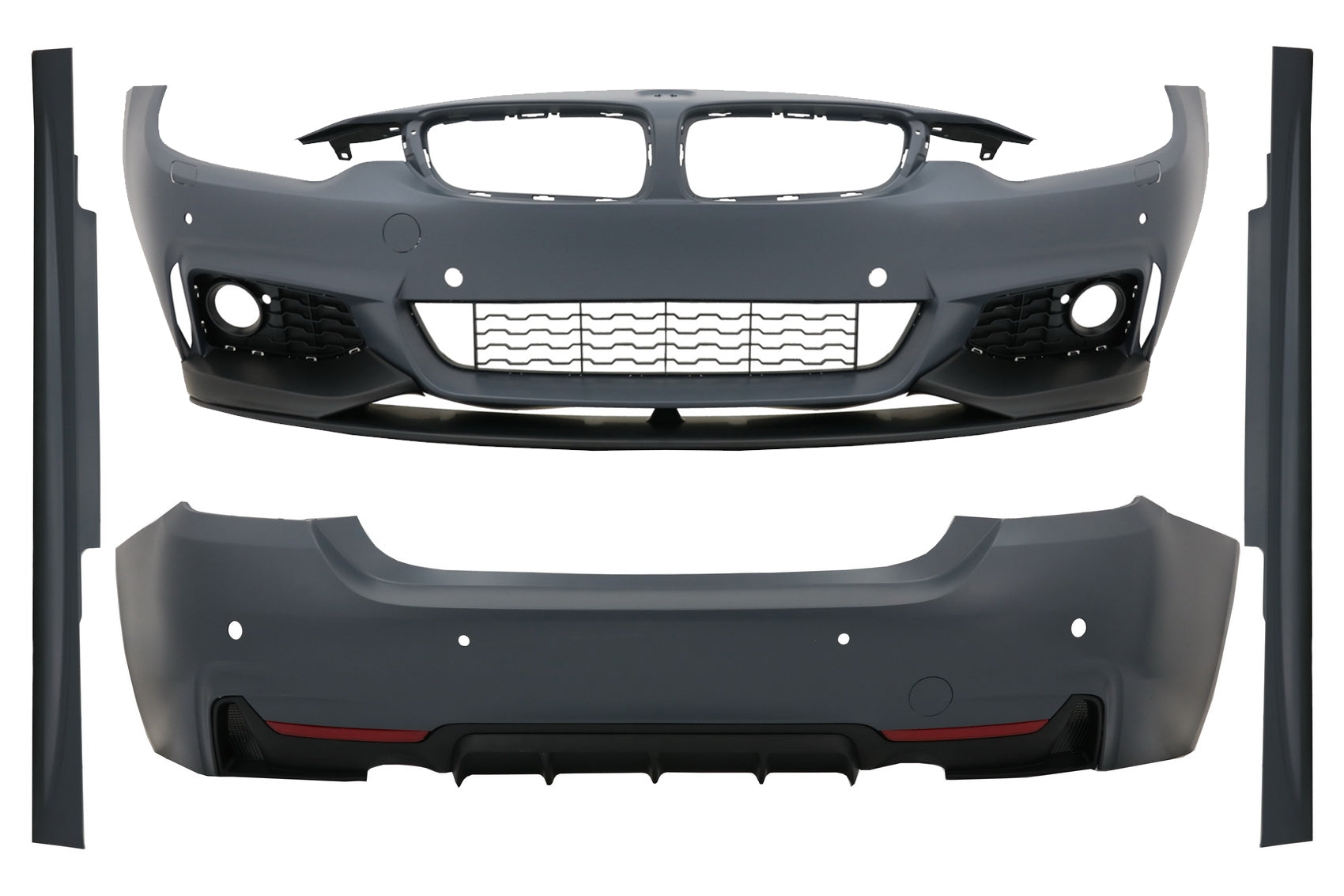 Body Kit für BMW F32 F33 Stoßstange M-Performance Look Coupe Cabrio Grand Coupe- CarPartsTuning