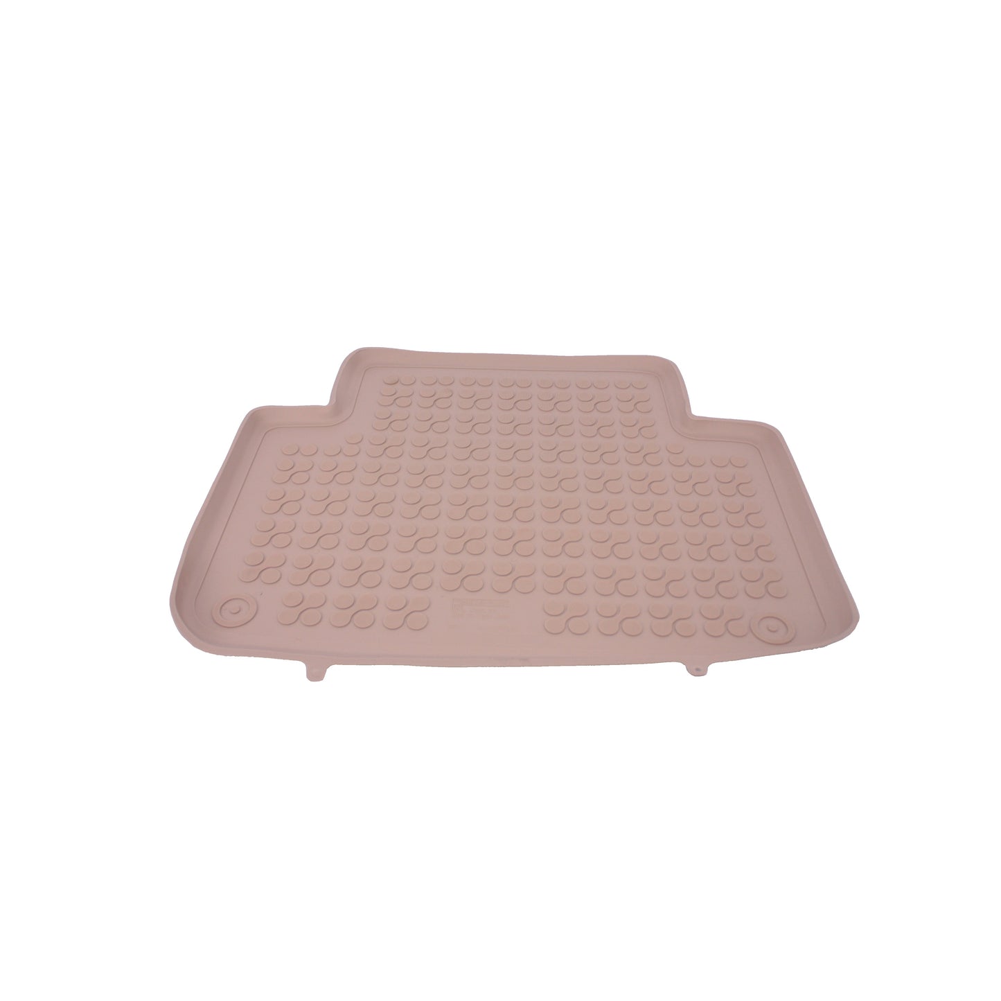 Gummi Fußmatte Beige passend für Audi Q7 I 4L (2005-2015) Rezaw Plast