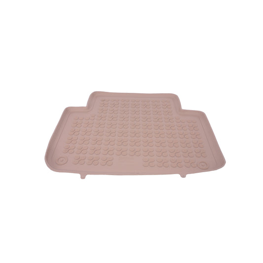 Gummi Fußmatte Beige passend für Audi Q7 I 4L (2005-2015) Rezaw Plast