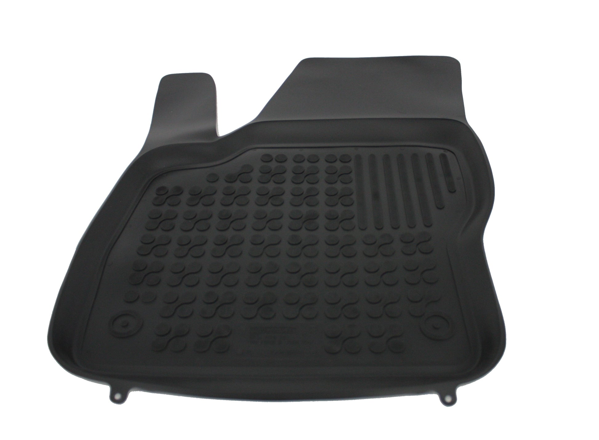 Gummi-Fußmatte Schwarz für Ford Focus 3 11-18 geruchsneutraler erhöhter Rand gewidmet CarPartsTuning