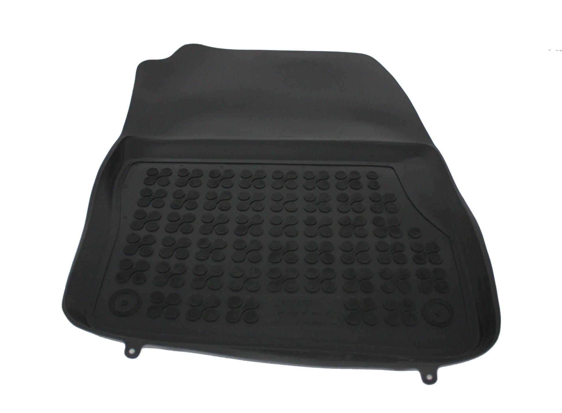 Gummi-Fußmatte Schwarz für Ford Focus 3 11-18 geruchsneutraler erhöhter Rand gewidmet CarPartsTuning