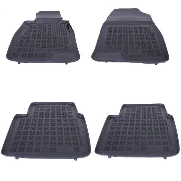 Fußmattengummi Passend Für Mazda 6 Limousine 2013+ Schwarz Rezaw Plast