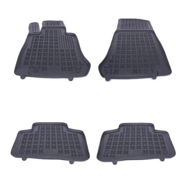 Fußmatten Gummimatten für Mercedes GLC SUV X253 GLC Coupé C253 2015- Schwarz- CarPartsTuning