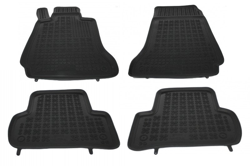 Fußmatten Gummi Für Mercedes C-Klasse W204 07-14 Rubber Gummimatten Geruchsfr CarPartsTuning