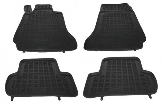 Fußmatten Gummi Für Mercedes C-Klasse W204 07-14 Rubber Gummimatten Geruchsfr CarPartsTuning