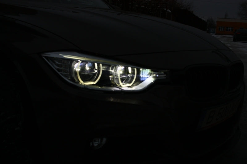 LED Scheinwerfer Angel Eyes für BMW 3er F30 F31 Limousine Touring 2011+ Carpartstuning Austria