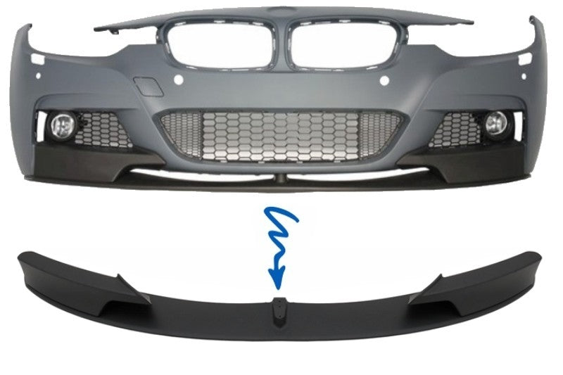 Frontspoiler für BMW 3er F30 F31 11+ Limousine Touring M-Performance Look CarPartsTuning