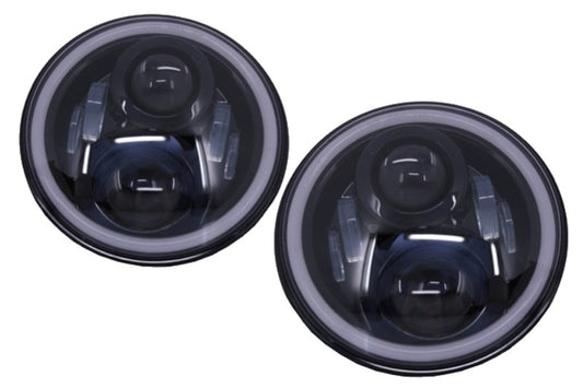 7 Zoll CREE LED Scheinwerfer für Jeep Wrangler JK TJ LJ Defender Mercedes W463 CarPartsTuning