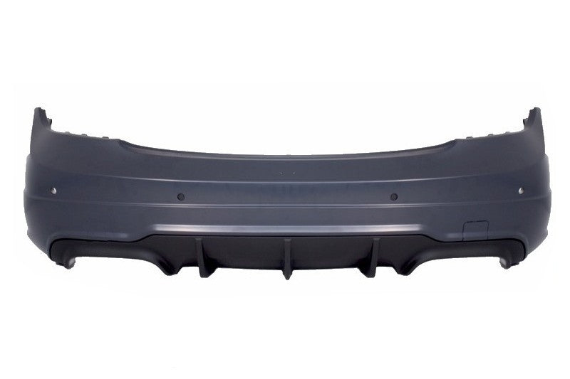 Stoßstange für Mercedes C-Klasse W204 07-14 Facelift C63 Look Auspuffspitzen CarPartsTuning