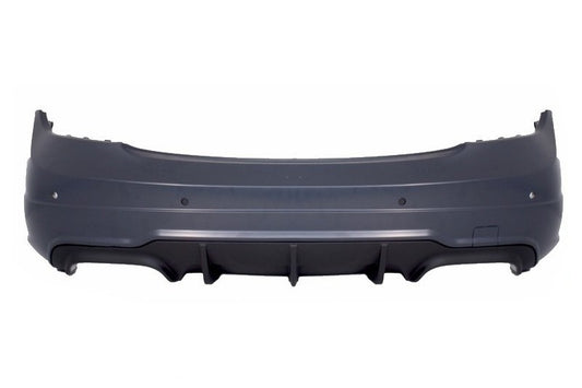 Stoßstange für Mercedes C-Klasse W204 07-14 Facelift C63 Look Auspuffspitzen CarPartsTuning