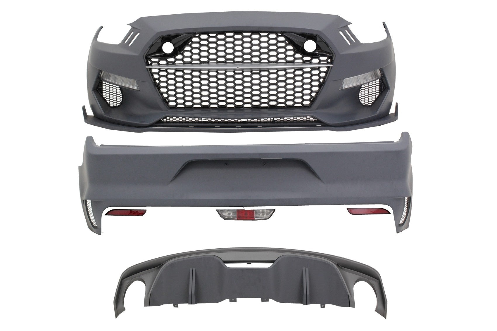 Bodykit für Ford Mustang Mk6 VI Sechste Generation 15-17 Rocket Style CarPartsTuning