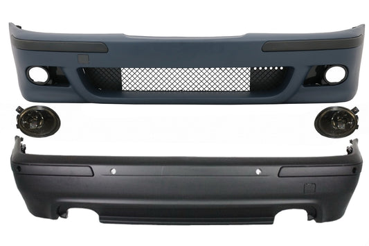Bodykit für BMW E39 5er 1995-2003 Doppelt Auslauf M5-Look Nebellichter Rauch CarPartsTuning