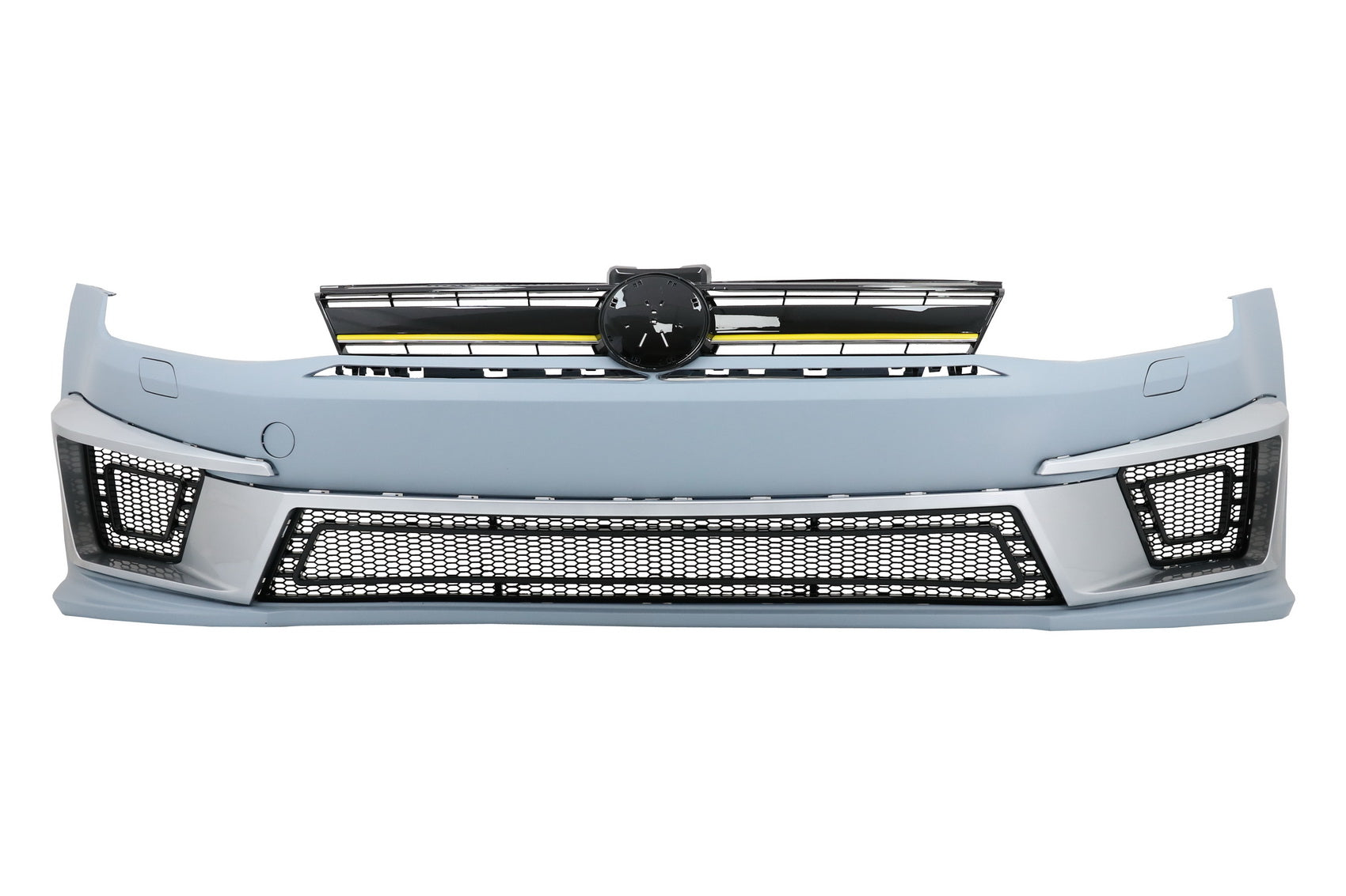 Komplettes Bodykit passend für VW Golf 7 VII 5G1 (2012-2017) R400 Design mit kompletter Abgasanlage ab Kat KITT