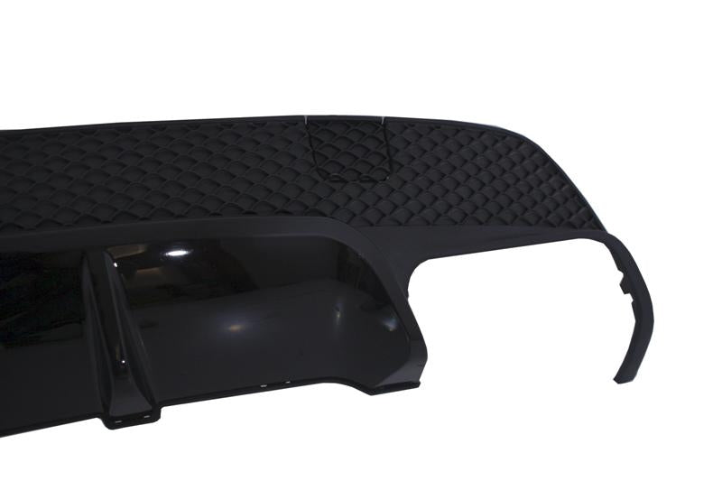 Diffusor für Mercedes CLA W117 X117 Schießbremse 2013-2018 Sport Pack Matt-schwarz CarPartsTuning