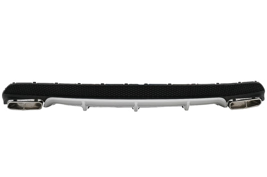 Heckdiffusor passend für Mercedes CLA W117 (2013-up) Sport Pack Endrohre KITT Specials