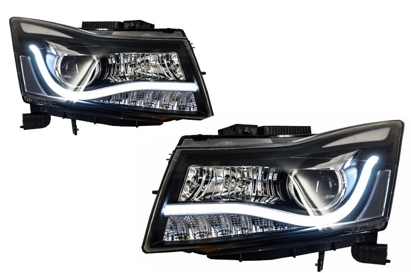 Scheinwerfer für CHEVROLET Cruze J300 2008-2015 Lichtleiste LED Tagsüber Lichter CarPartsTuning