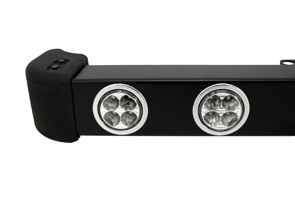 Frontstoßstange für Land Rover Defender 1990-2016 mit Lampen DRL LED CarPartsTuning