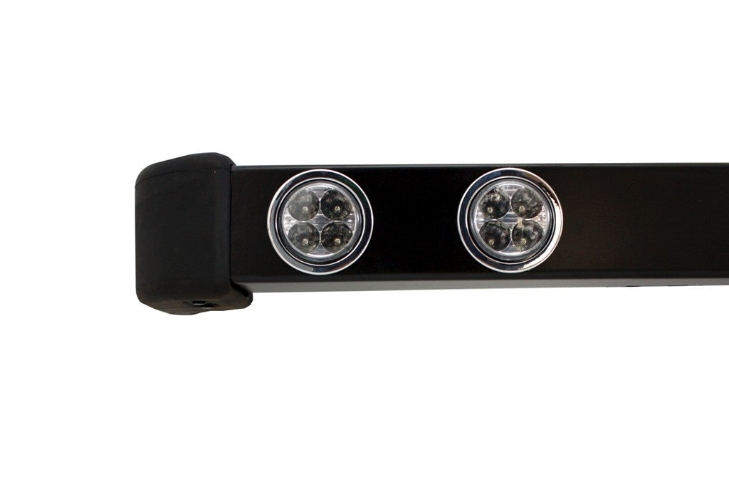 Frontstoßstange für Land Rover Defender 1990-2016 mit Lampen DRL LED CarPartsTuning