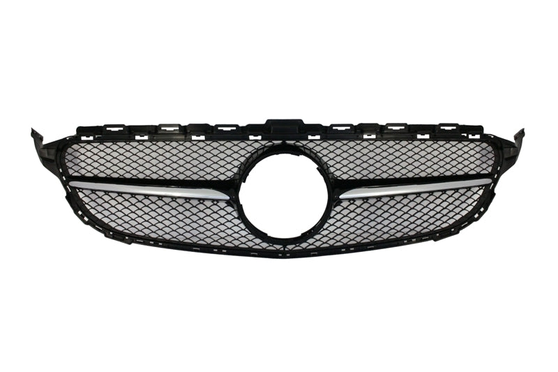 Kühlergrill für Mercedes C-Klasse W205 S205 C205 A205 2014-2018 C63 Look CarPartsTuning