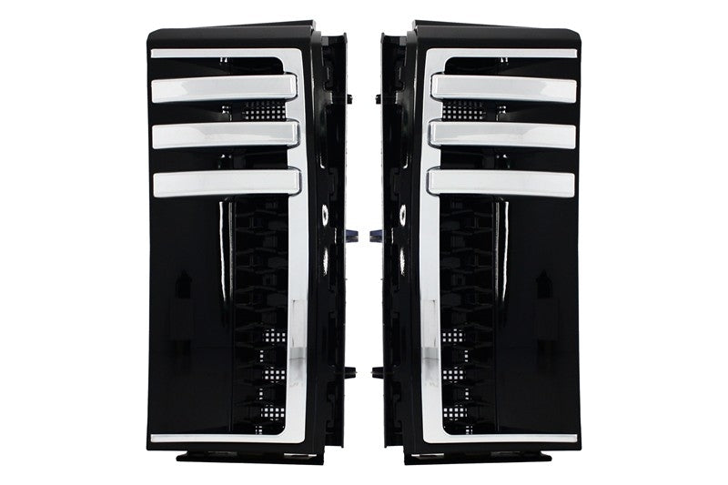 Seitenschlitzgitter für Range Vogue III L322 02-12 Schwarz Design Autobiography- CarPartsTuning