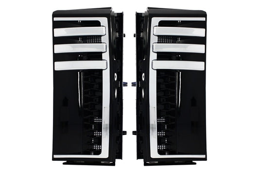 Seitenschlitzgitter für Range Vogue III L322 02-12 Schwarz Design Autobiography- CarPartsTuning