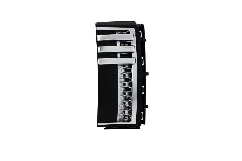 Seitengitter Passend Für Land Range Rover Vogue III L322 (2002-2012) Autobiography Black Silver Edition Design KITT