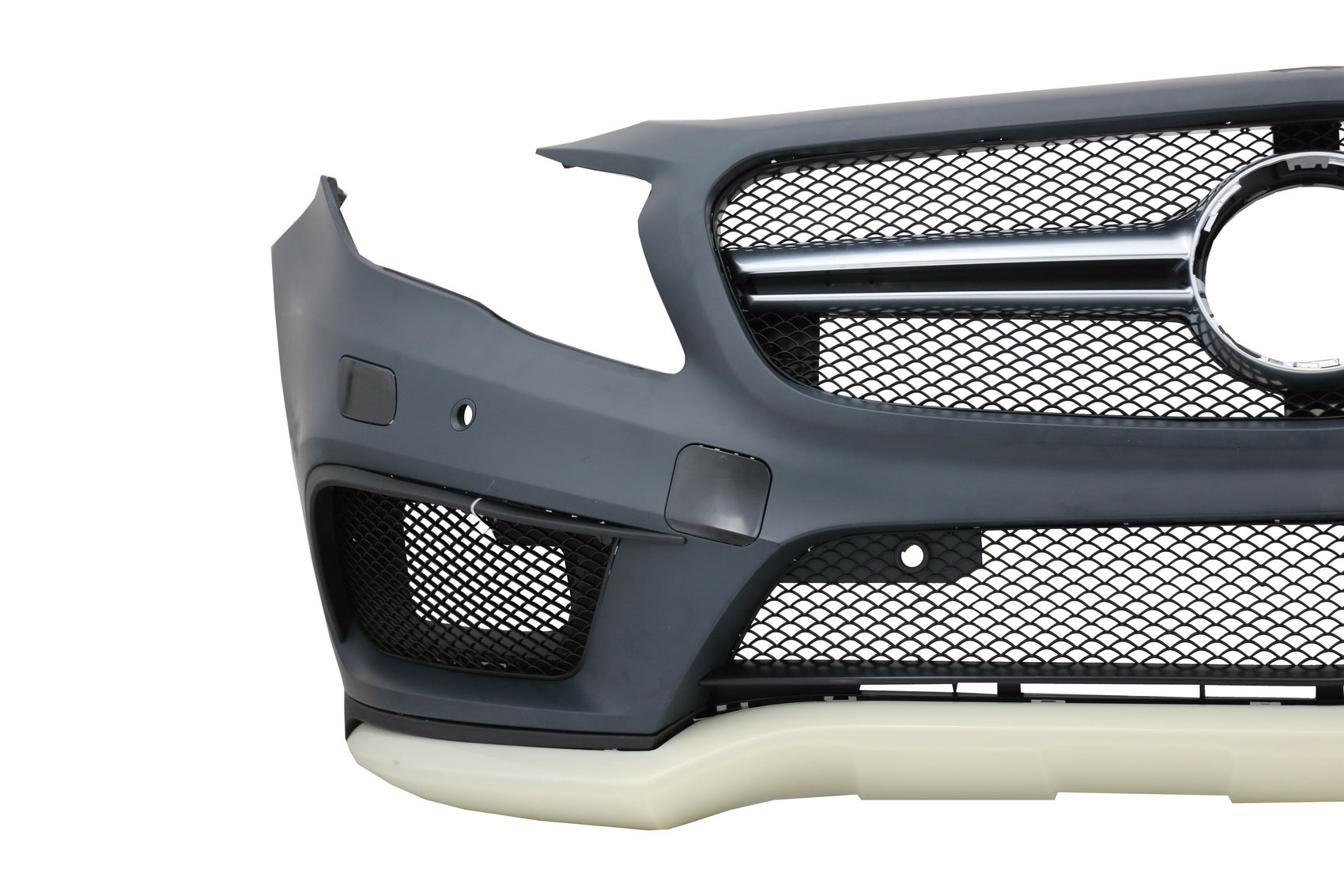 Body kit für Mercedes GLA X156 2014-2016 Stoßstange Auspuff Tipps Diffusor CarPartsTuning