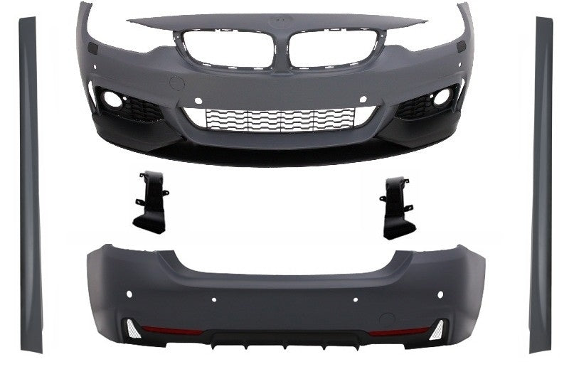 BodyKit für BMW 4er F36 Gran Coupe 14+ Stoßstange Seitenschweller M-Perform Look- CarPartsTuning