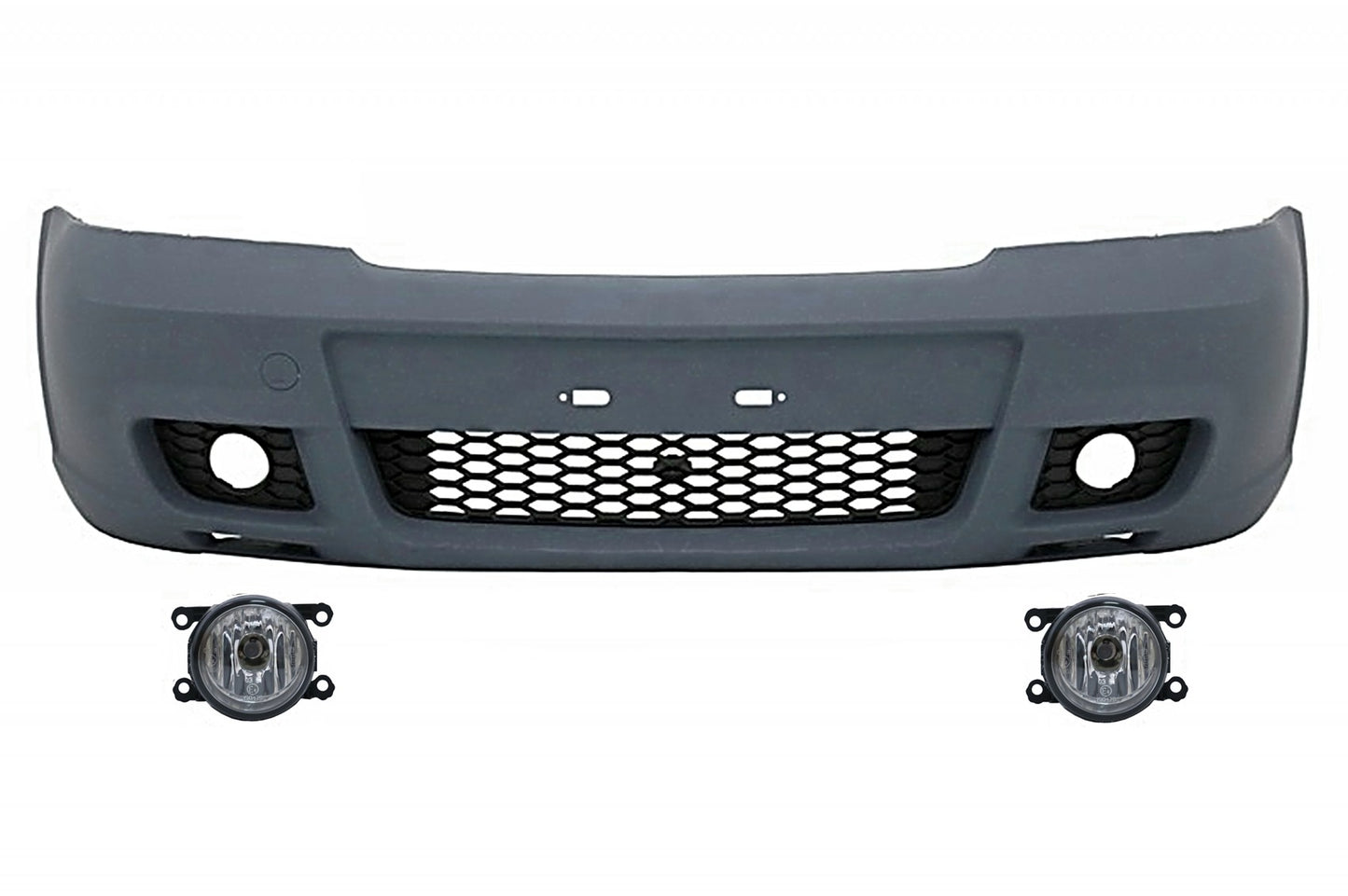 Frontstoßstange für Opel VAUXHALL Astra G 98-05 NBL Seitengitter OPC Design CarPartsTuning