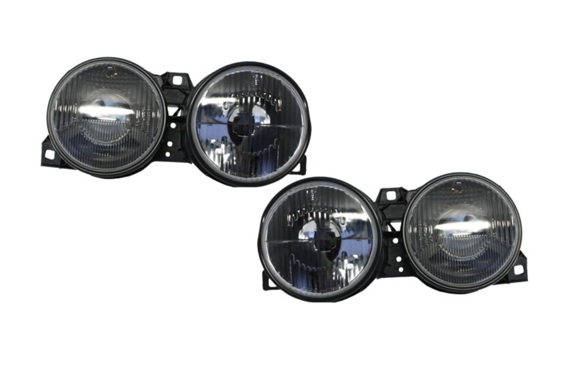 Scheinwerfer für BMW E30 3er 11.1982-06.1994  Licht Headlamp Schwarz CarPartsTuning