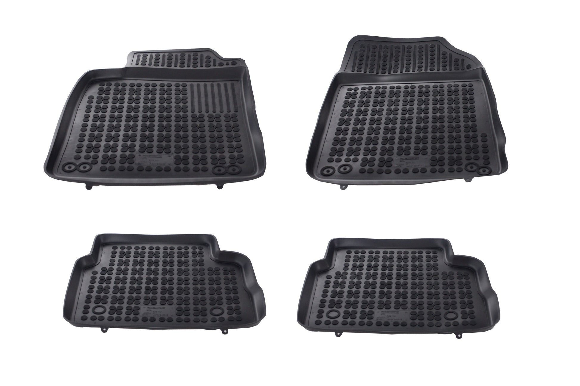 Fußmatte Gummi Schwarz passend für OPEL Vectra C 2002-2008 Rezaw Plast