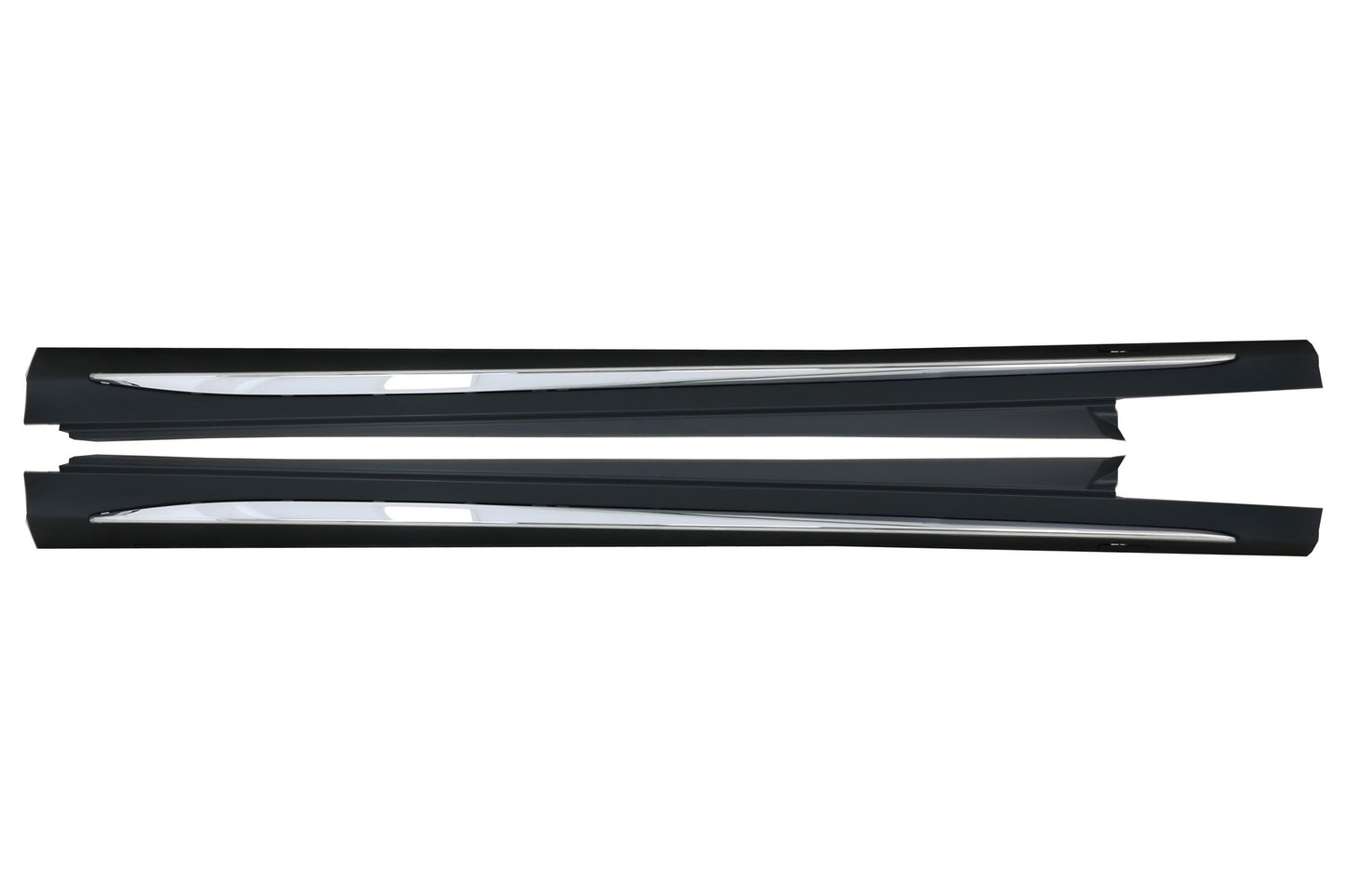 Seitenschweller für Mercedes C-Klasse W205 S205 2014-2020 Sport C63 Design Chrom CarPartsTuning