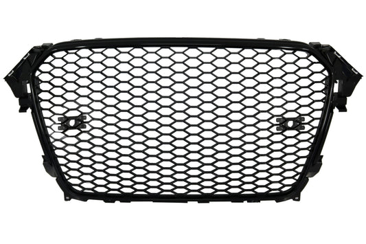 Kühlergrill für Audi A4 B8 Facelift 12-15 RS Look glänzend schwarz mit und ohne PDC CarPartsTuning