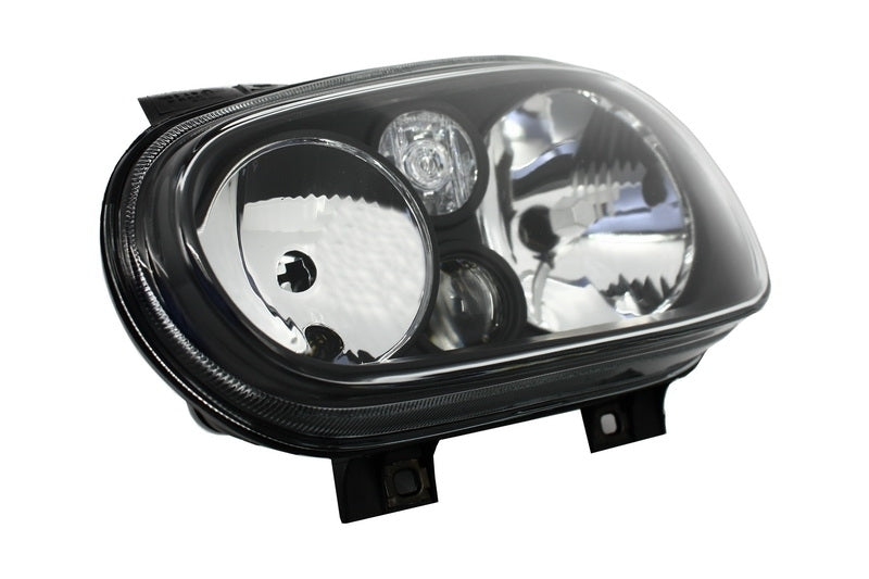 Halogenscheinwerfer für VW Golf IV 4 1997–2003 Schwarz Carpartstuning Austria