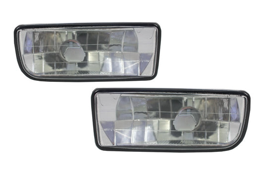 Nebelscheinwerfer Lampen geeignet für BMW 3er E36 1991-2000 Glas Chrom Linse CarPartsTuning