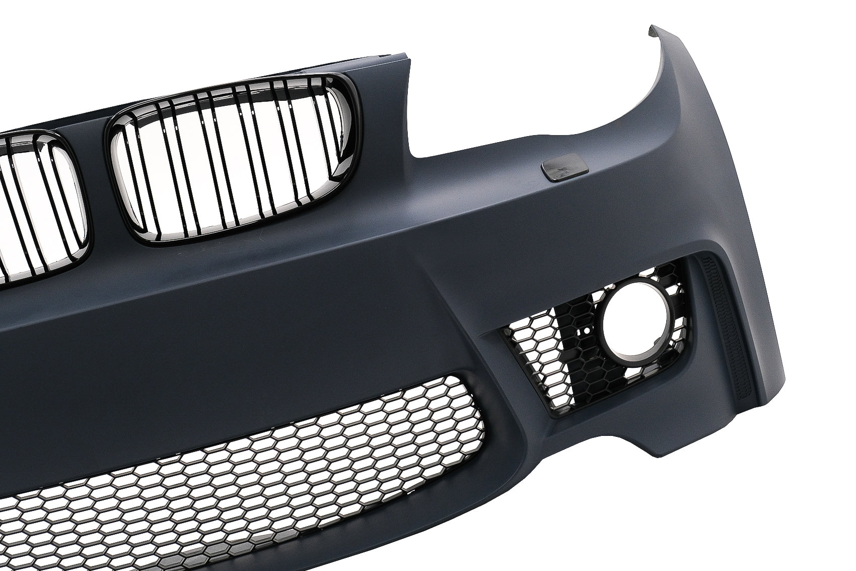 Stoßstange Nieren Gitter für BMW 1er E81 E82 E87 E88 2004-2011 1M Design Kühlergrill CarPartsTuning