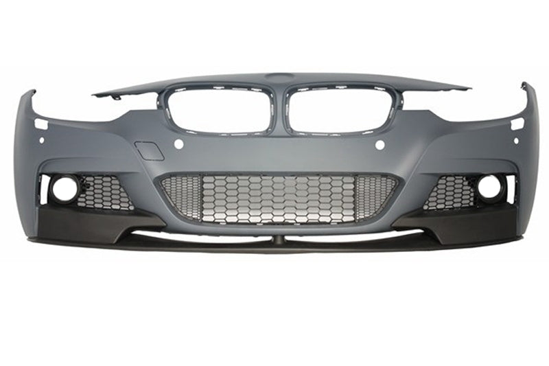 BodyKit Stoßstange PDC für BMW 5er F30 11+ M Sport Look Diffusor Einzelauspuff CarPartsTuning