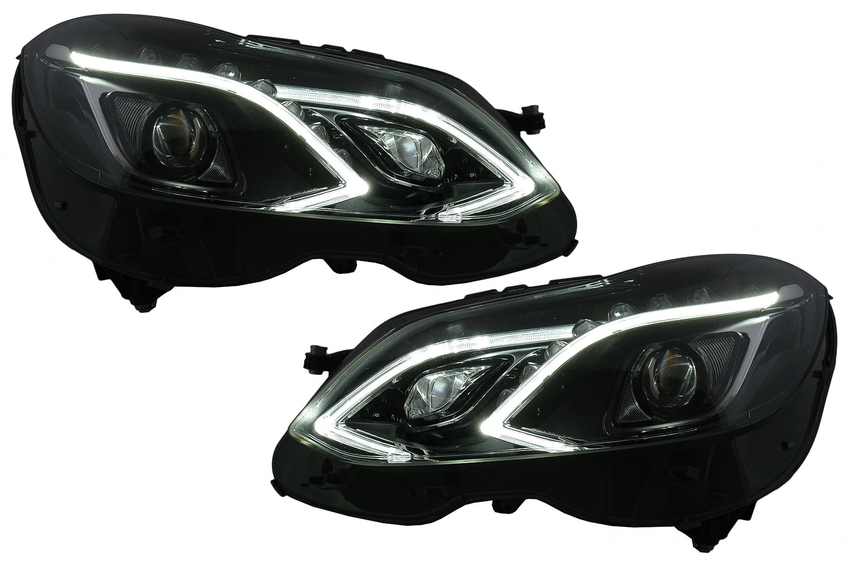 LED Xenon Scheinwerfer für Mercedes E-Klasse W212 09-12 Facelift Design CarPartsTuning
