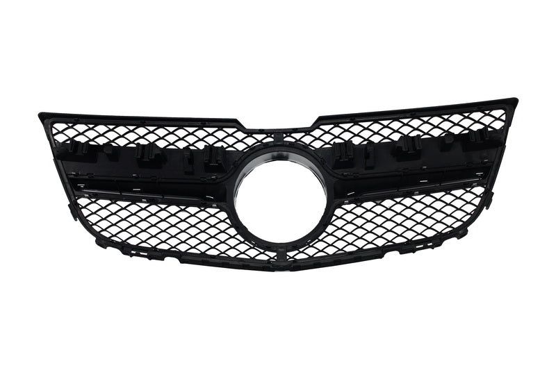 Kühlergrill für MERCEDES Benz GLK-Klasse X204 2013-2015 Frontgrill Silber Design CarPartsTuning