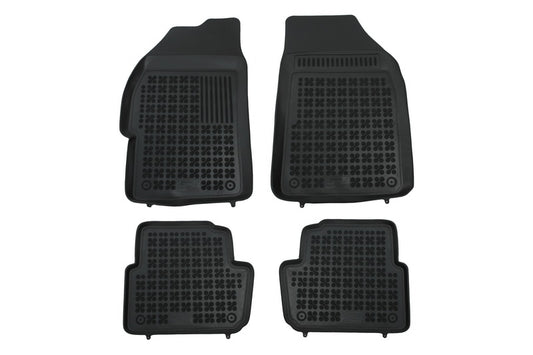 Fußmatte Schwarz Passend Für Passend Für Chevrolet Spark II 2010-2013 Rezaw Plast